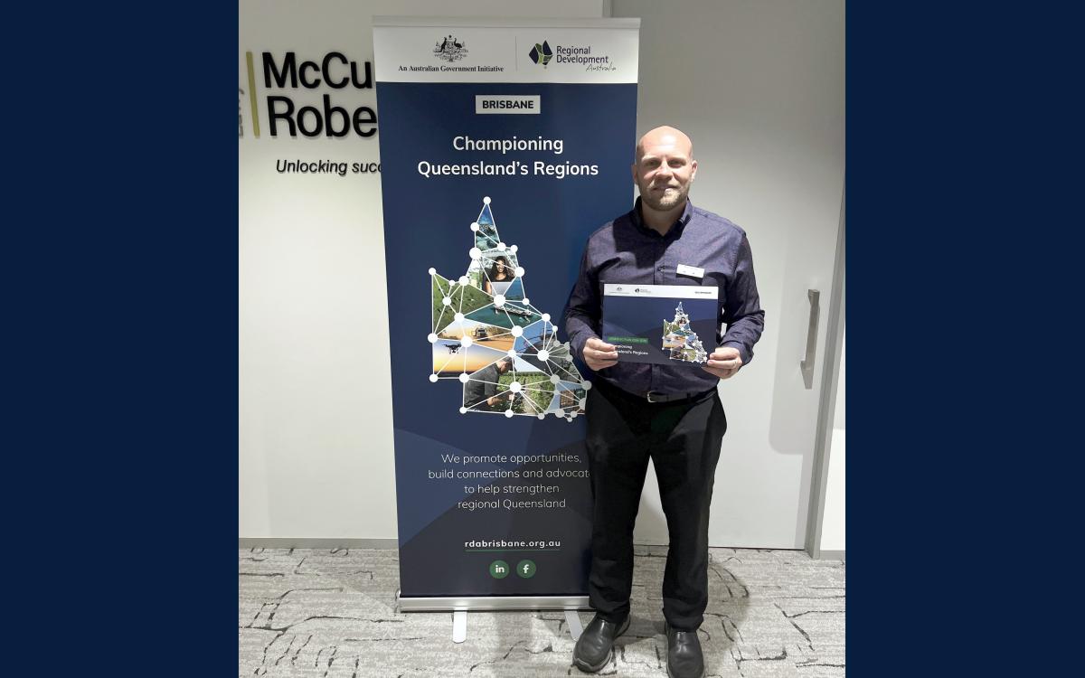 RDA Brisbane Board Member Mitch Amidy, Strategic Plan Launch 31 Aug 2026