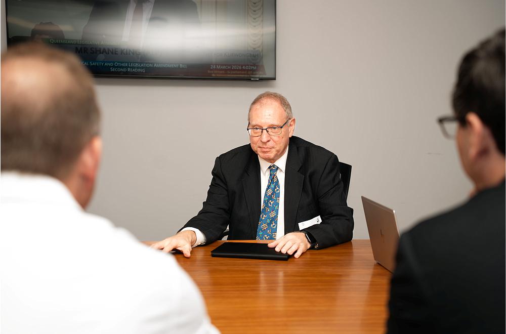 Meeting with the Queensland Opposition
